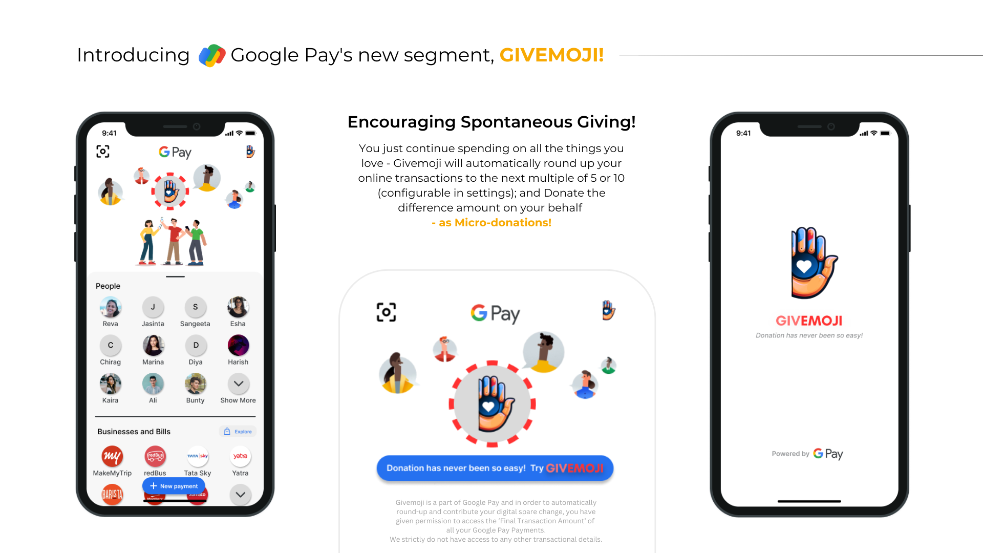 Givemoji interaction design